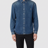 Saint Laurent Cassandre denim shirt