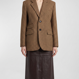 Ami Paris houndstooth wool blazer