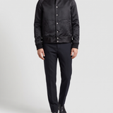 Comme des Garçons satin raglan-sleeve jacket