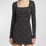Dolce & Gabbana Ruched printed mini dress