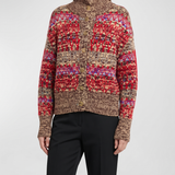 Dries Van Noten Fair Isle intarsia-knit cardigan