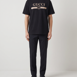 Gucci printed cotton jersey T-shirt