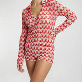 Missoni Floral lace knit shorts