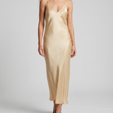 Isabel Marant Nevana satin maxi dress