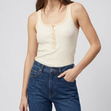 Helma ribbed tank top