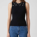 Isabel Marant Apoline sequin cashmere-silk knit top
