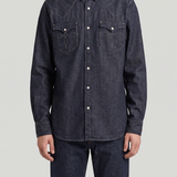 RRL Slim-fit denim Western shirt