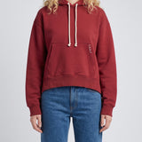 JW Anderson Tipped-hem cotton-jersey hoodie