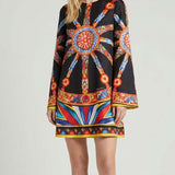 Dolce & Gabbana Carretto silk twill kaftan