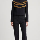 Khaite York cord-embroidered jacket