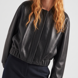Khaite Cordan leather jacket