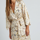 Christiana Vardakou Oneiro long silk kimono