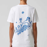 Kyr Lakis Mermaid print cotton t-shirt