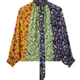 Cerere printed blouse