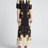 La DoubleJ Marlene Buttercup maxi dress
