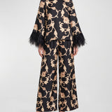La DoubleJ Buttercup silk palazzo trousers