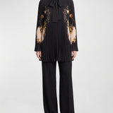 La DoubleJ Twirling pleated tunic