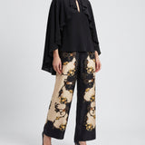 La DoubleJ Ruffled silk blouse