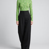 Loewe Floral viscose blend top