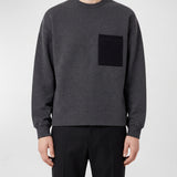 Loewe Anagram pocket cotton-blend sweater