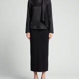 Loulou de Saison Samos pencil maxi skirt