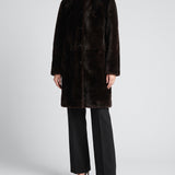 Loulou de Saison Elba shearling coat