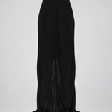 Maison Margiela rear-slit maxi skirt