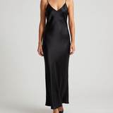 Isabel Marant Nevana satin maxi dress