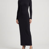 McQueen Lace-trimmed jersey dress