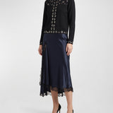 Isabel Marant Alexandra satin midi skirt