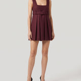 Miu Miu Waxed double-wool dress