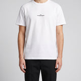 Maison Margiela Distressed graffiti-logo T-shirt