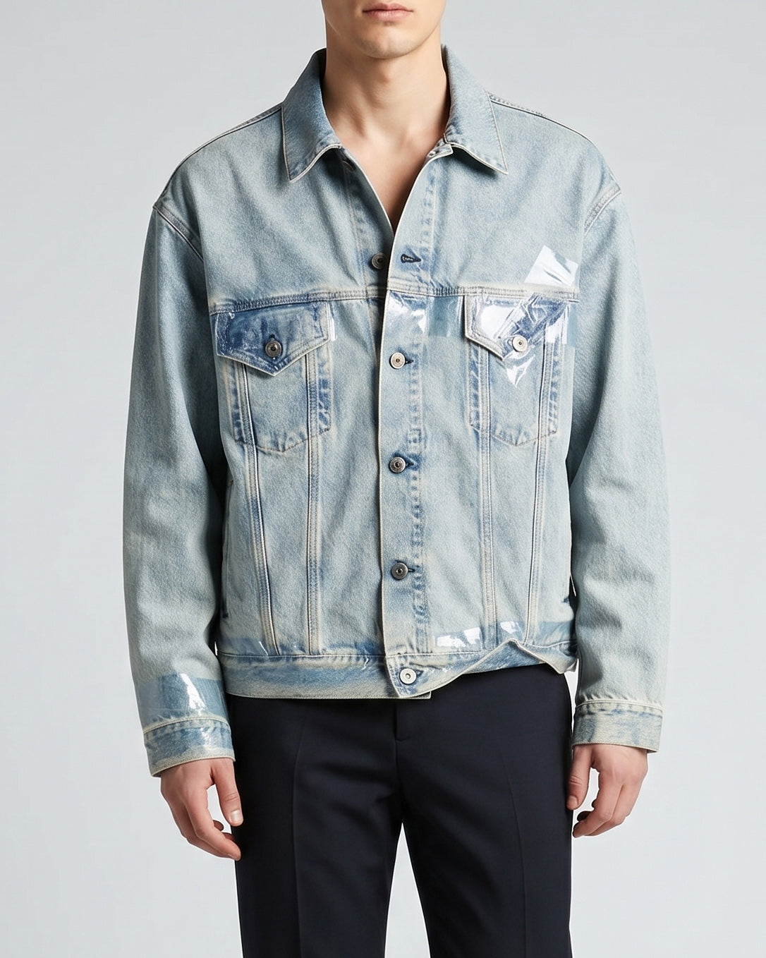Maison Margiela Taped denim jacket – Luisa World