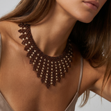 Ruru Tagua Sol Andino necklace
