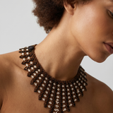 Ruru Tagua Luz de luna necklace