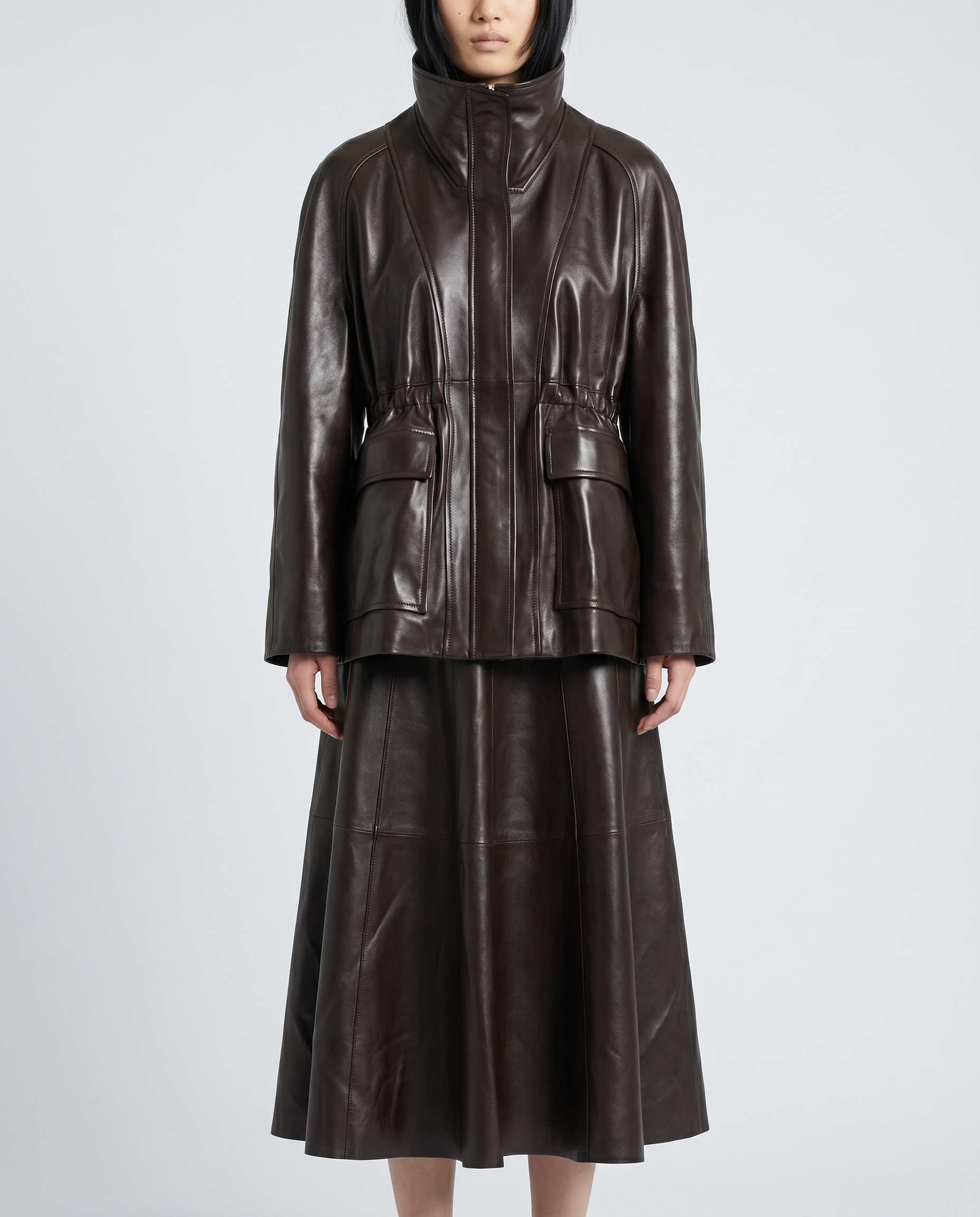 Nour Hammour Quai Leather Jacket – Luisa World Nour Hammour Quai Leather Jacket – Luisa World