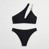 Moeva Grasse one-shoulder bikini set