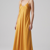 Christiana Vardakou Akita silk long dress