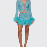 Oséree Lumière Plumage shirt