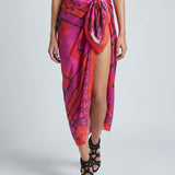 Pucci Vivara print cotton sarong
