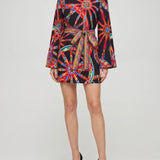Dolce & Gabbana Carretto-print silk mini dress