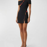 Pucci Off-shoulder mini dress