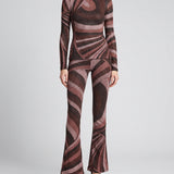 Pucci Iride-print glitter-effect top