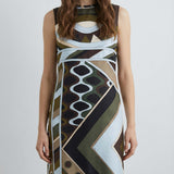 Pucci Vivara print silk dress