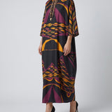 Pucci Nawaho-print silk-twill kaftan