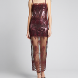 Rabanne Lace-trimmed chainmail top