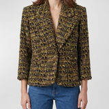 Saint Laurent Wool-blend bouclé blazer