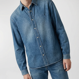 Saint Laurent Cassandre denim shirt