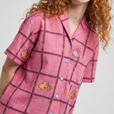 Ergon Philippi Kouvertaki print shirt