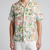 120% Lino printed linen shirt
